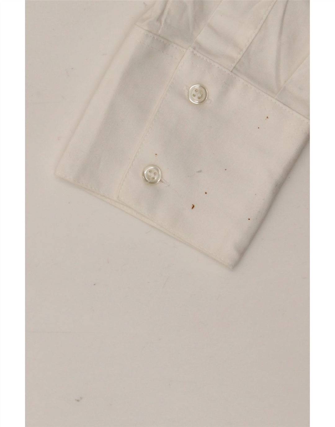 Vintage dameskjorte UK 14 Medium hvid bomuld