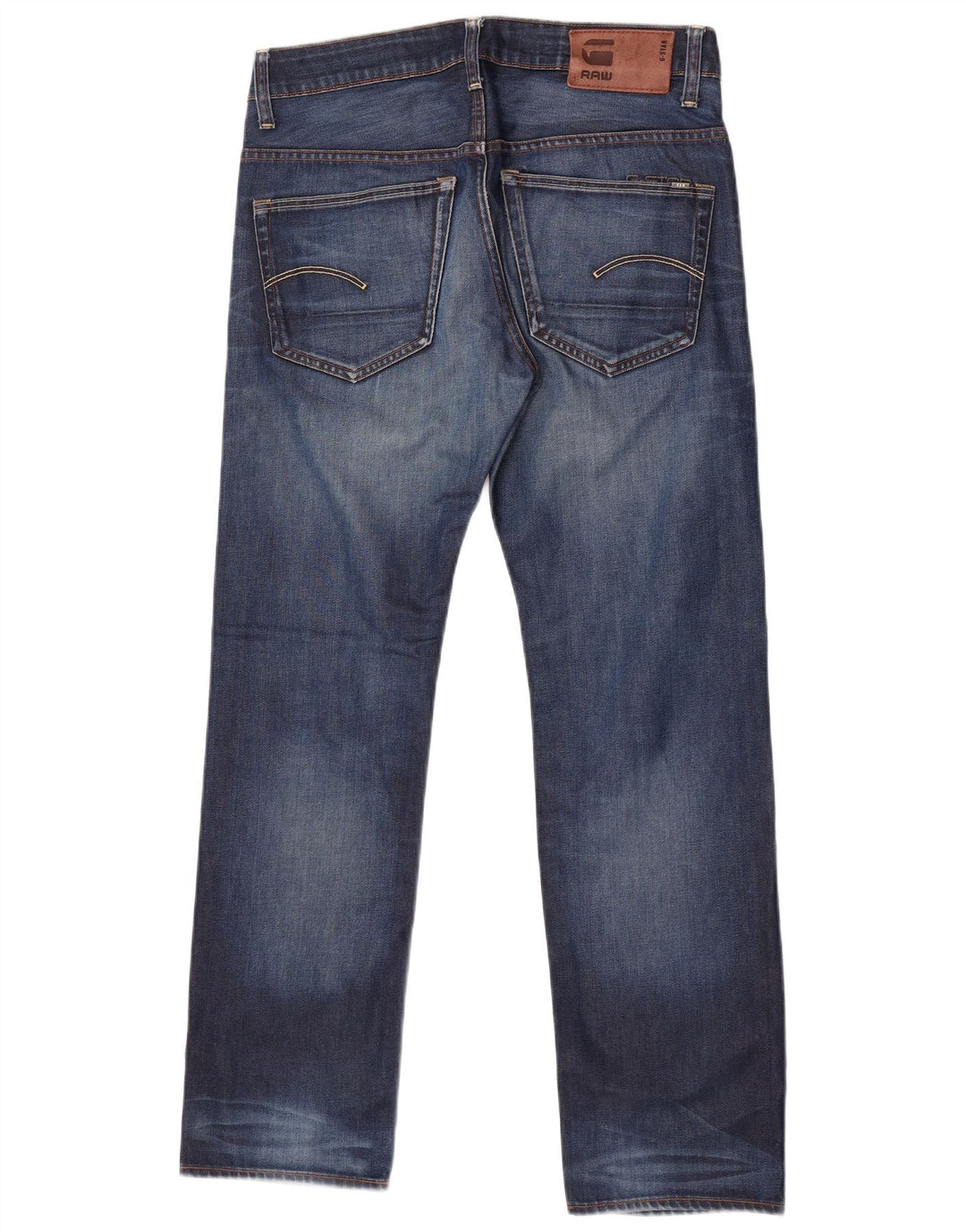 G-Star Herre 3301 Straight Jeans W32 L30 Blå Bomuld