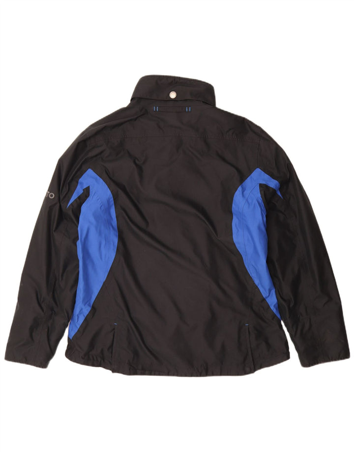 Musto Dame Oversized Windbreaker Jacket UK 16 Large Black Colourblock