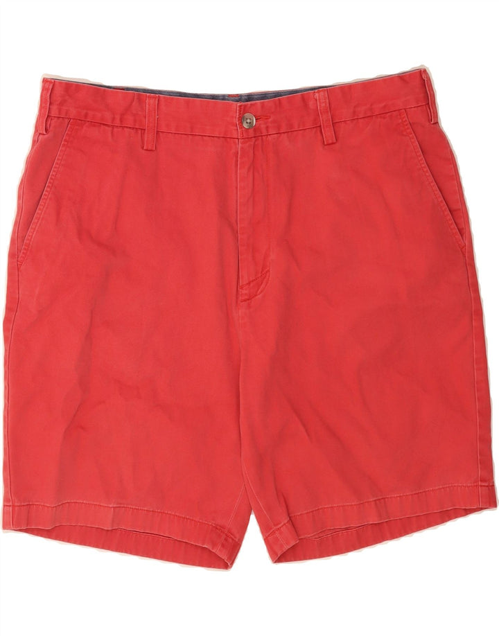 NAUTICA Mens Chino Shorts W36 Large Red Cotton Vintage Nautica and Second-Hand Nautica from Messina Hembry 