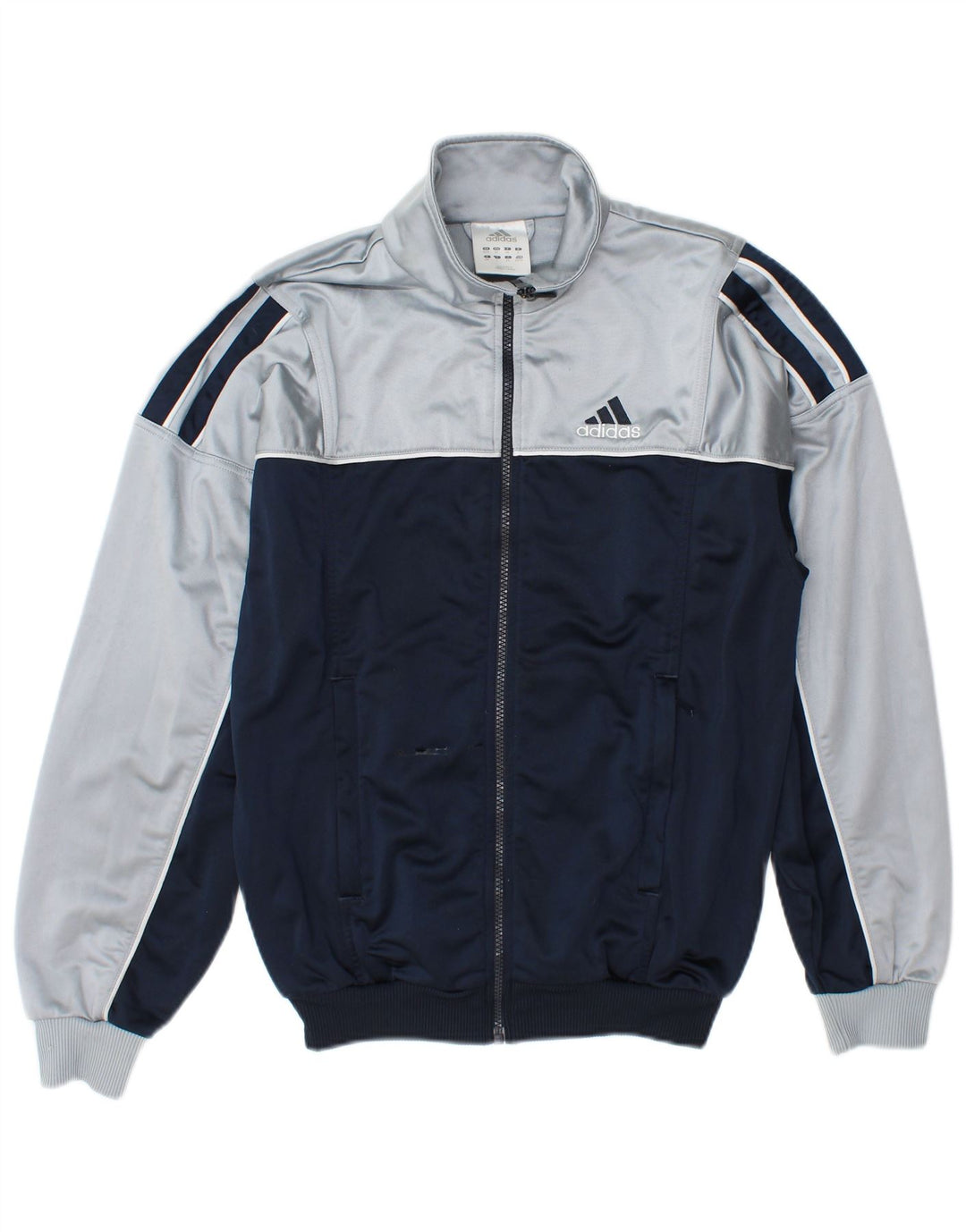 Adidas Træningsdragt til mænd Topjakke UK 32/34 XS Blå Colourblock Polyester