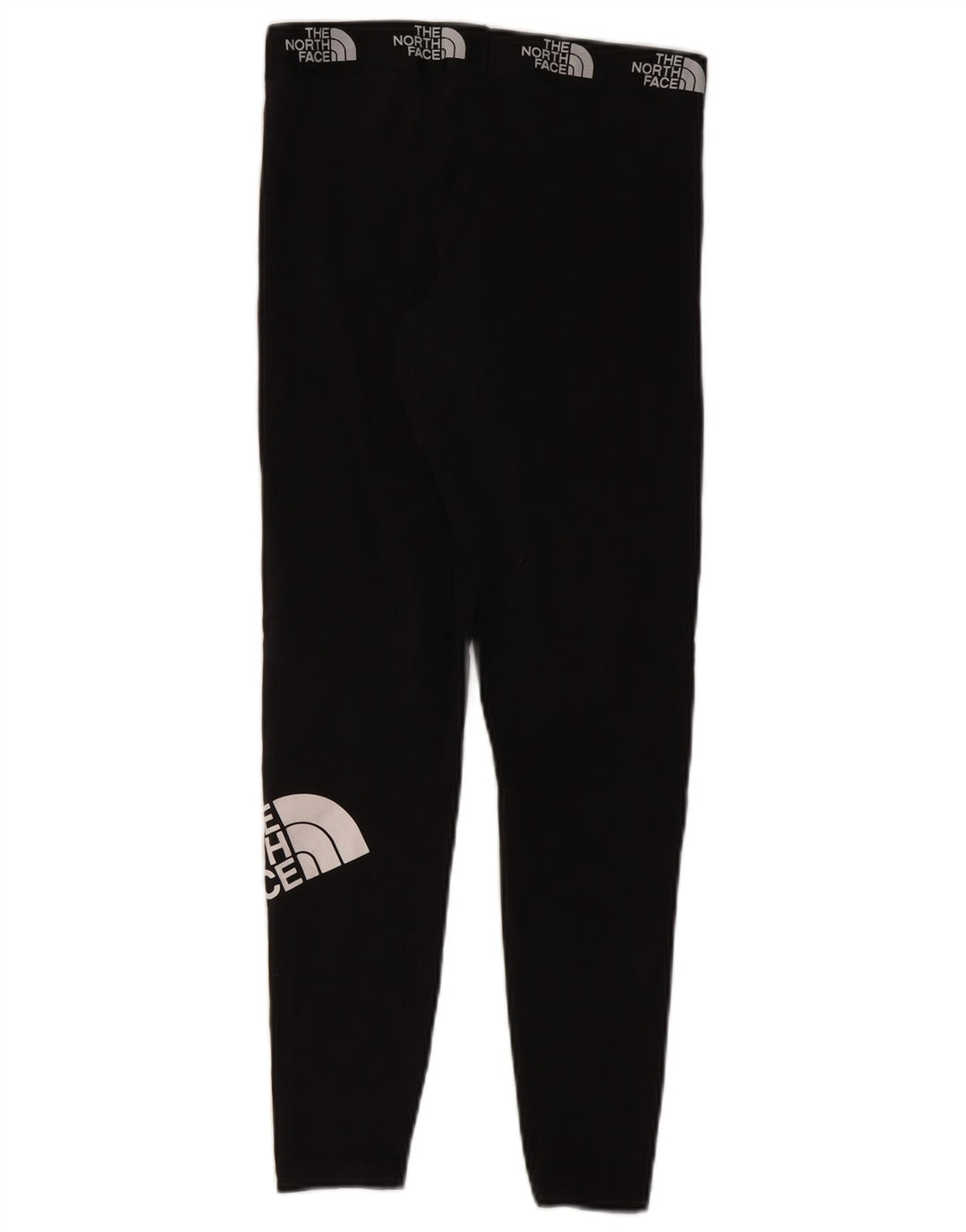 The North Face Kvinders Grafiske Leggings UK 12 Medium Sort Bomuld
