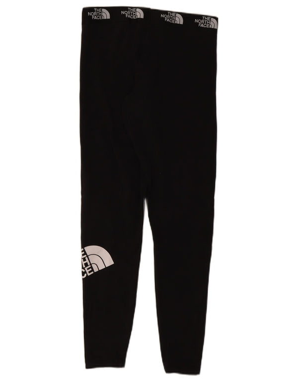 The North Face Kvinders Grafiske Leggings UK 12 Medium Sort Bomuld