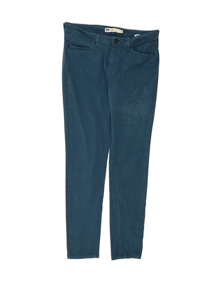LEVI'S Womens Legging Casual Trousers W31 L28 Blue Cotton Vintage Levi's and Second-Hand Levi's from Messina Hembry 