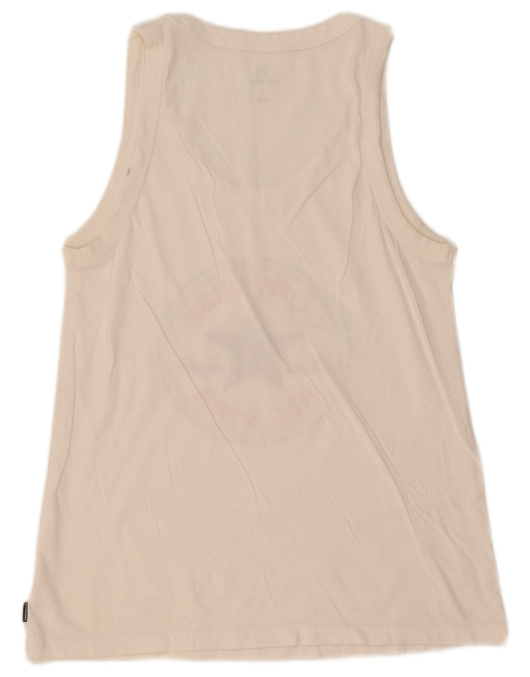 Converse Grafisk Vest Top UK 8 Small White
