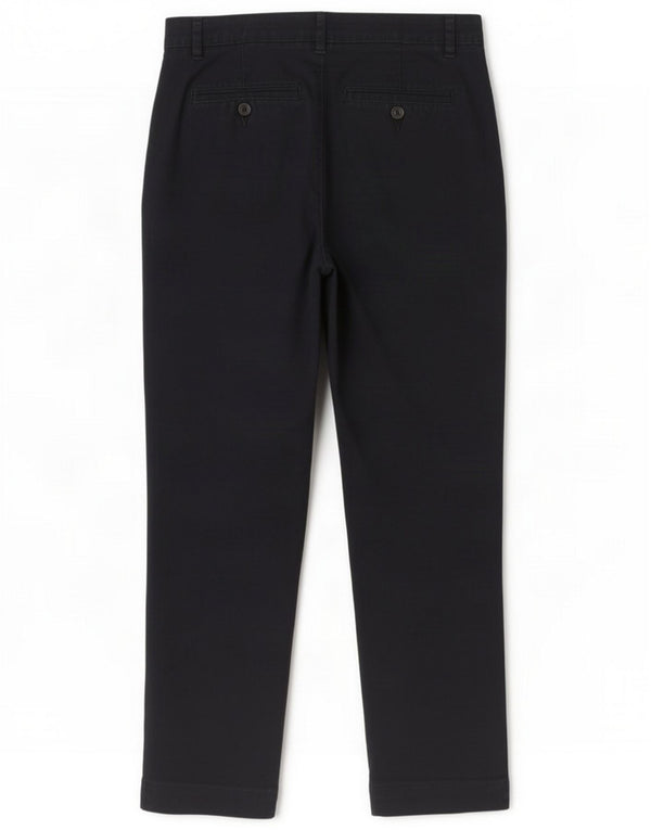 Benetton Regular Chino Bukser til kvinder UK 8 Small W27 L26 Navy Blue Cotton