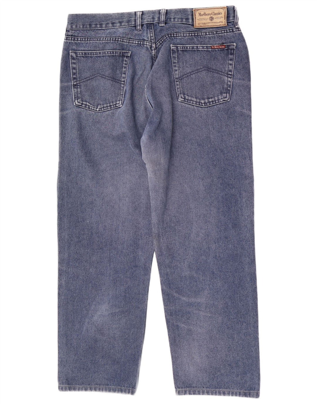 Marlboro Classics Herre løse jeans W38 L28 Blå Bomuld