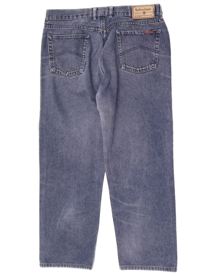 Marlboro Classics Herre løse jeans W38 L28 Blå Bomuld