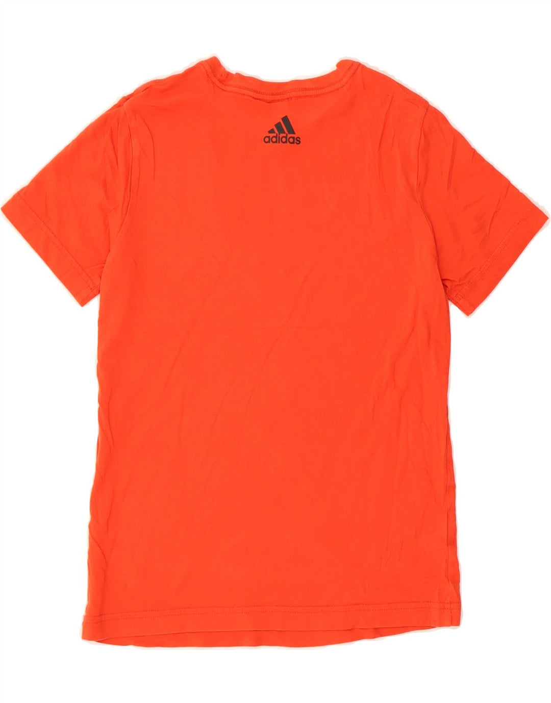 ADIDAS Boys Graphic T-Shirt Top 11-12 Years Red Vintage Adidas and Second-Hand Adidas from Messina Hembry 