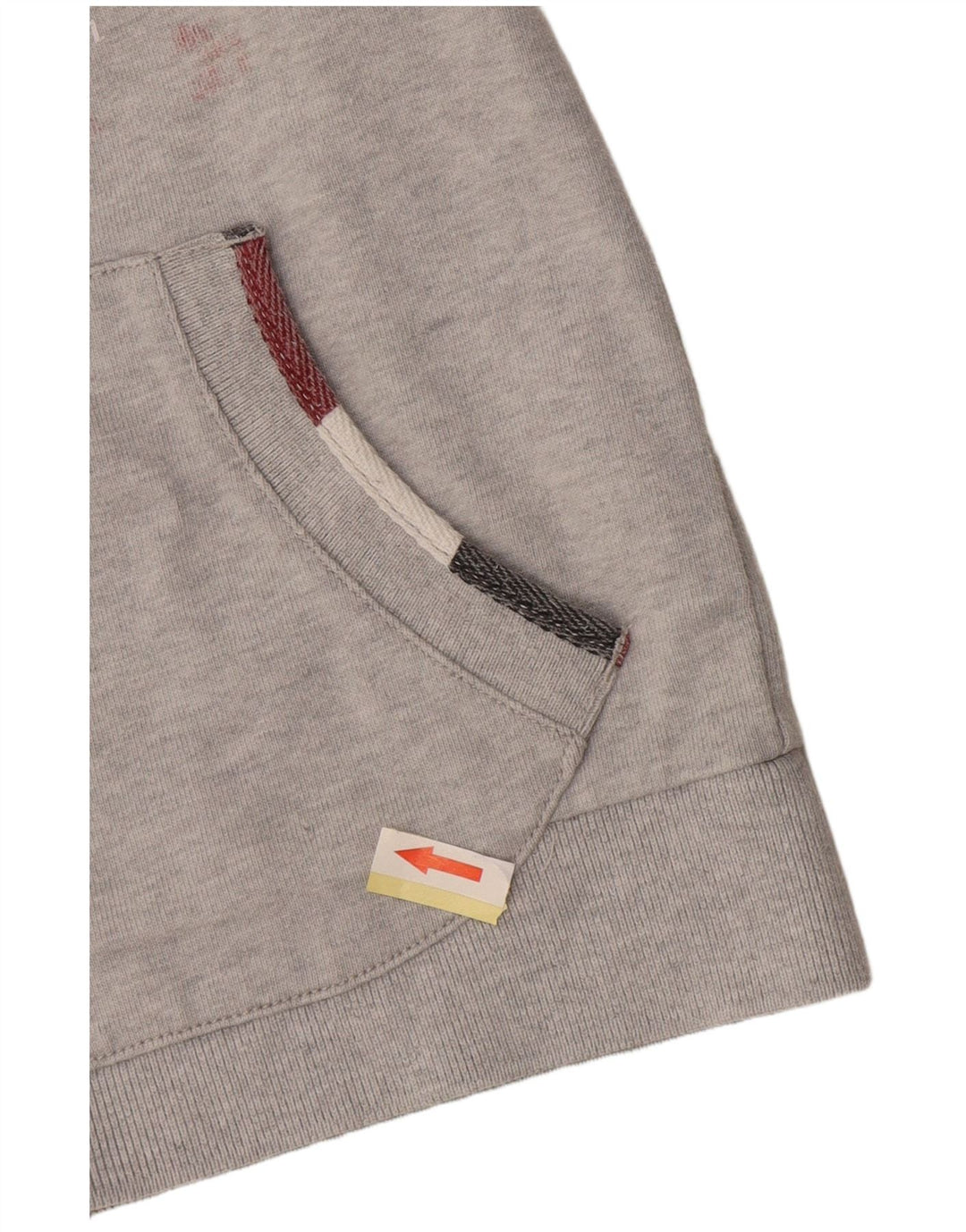 NAPAPIJRI drenge grafisk træningsdragt topjakke 9-10 år grå bomuld