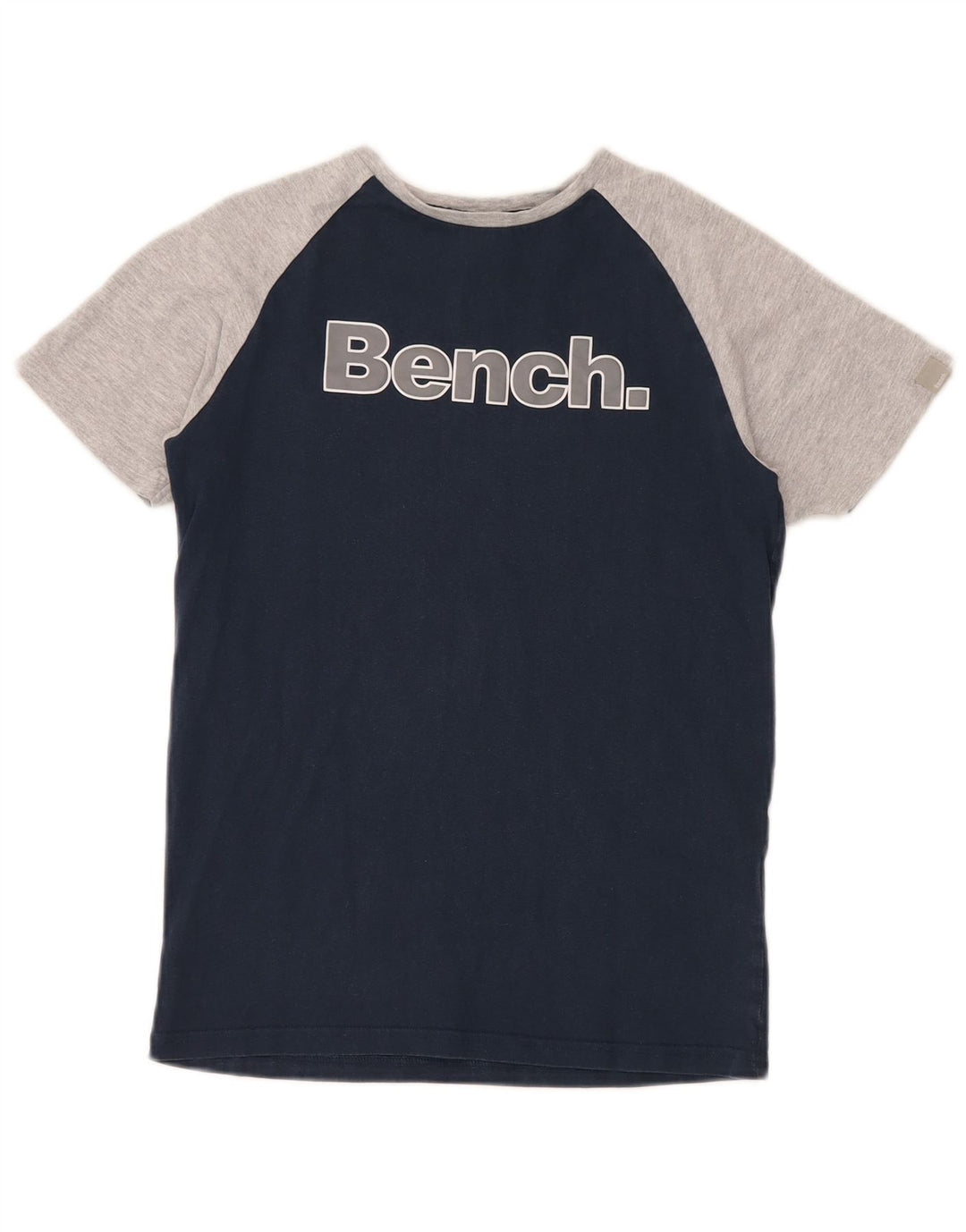 BENCH Drenge Grafisk T-shirt Top 11-12 år Marineblå Colourblock Bomuld