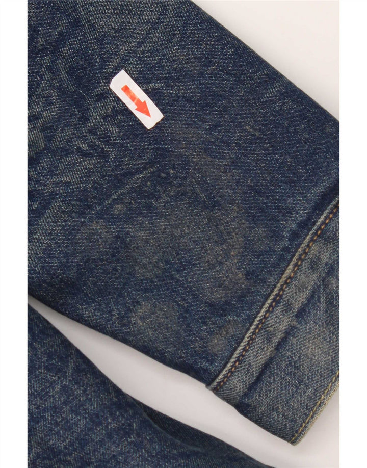 Levi's Herre Denim Sherpa Jacket UK 40 Large Blue Cotton