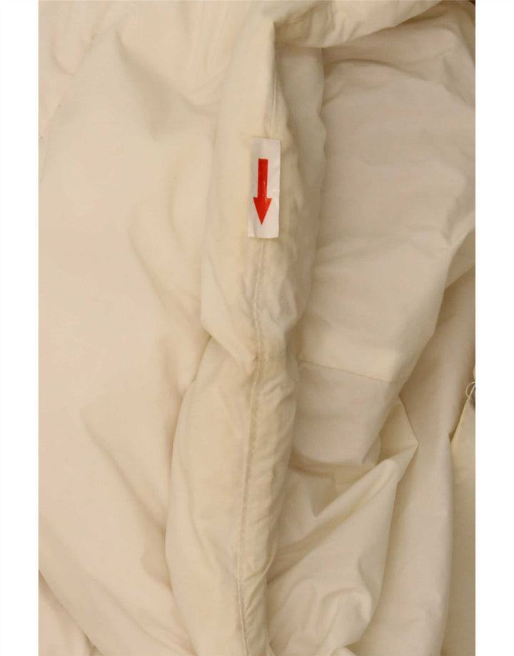 Woolrich Herre Hætte Anorak Polstret Jakke UK 40 Large White