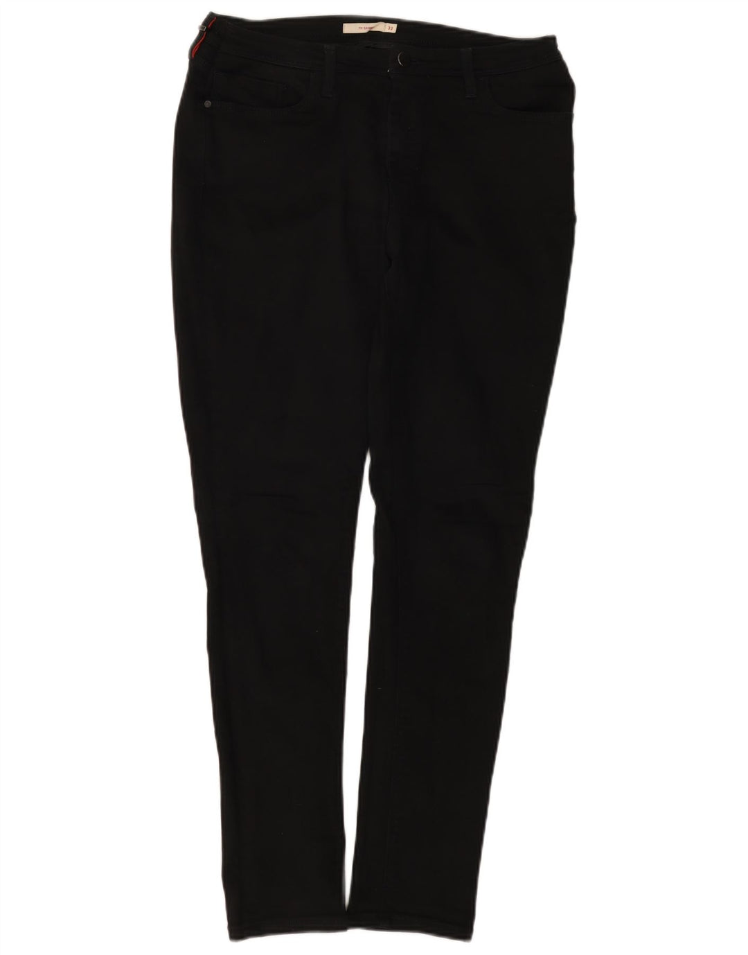 Levi's Dame 711 Skinny Jeans W32 L30 Sort Bomuld