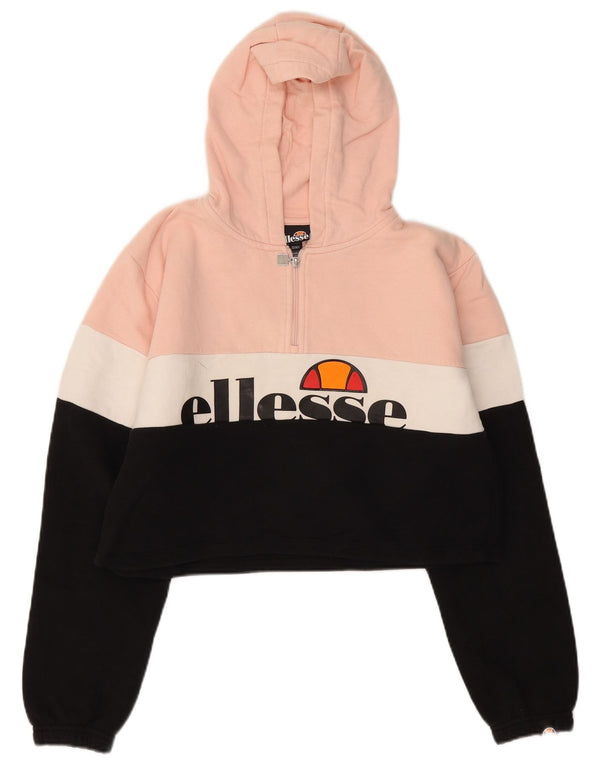 Ellesse piger grafisk hættetrøje 13-14 år Multifarvet Colourblock
