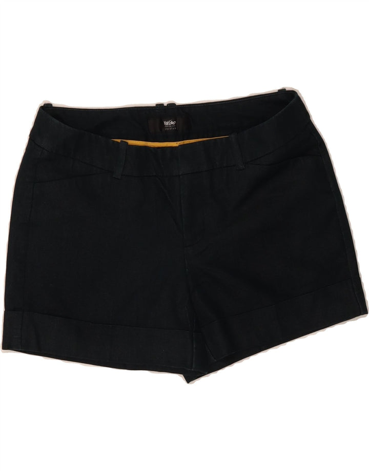 MOSSIMO Womens Casual Shorts US 4 Small W30 Navy Blue Cotton Vintage Mossimo and Second-Hand Mossimo from Messina Hembry 