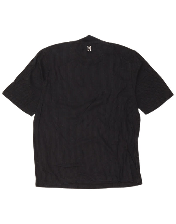 Nike Herre T-Shirt Top UK 39/41 Medium Navy Blue Bomuld