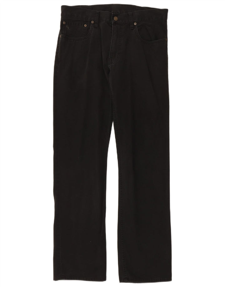 POLO RALPH LAUREN Straight jeans til mænd W32 L32 Sort bomuld