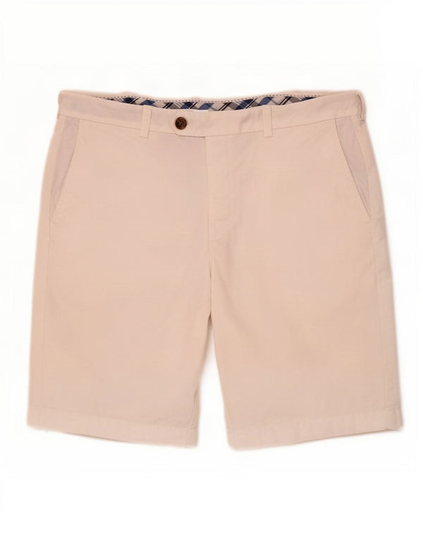 Brooks Brothers Herre Bermuda Shorts XL W38 Hvid Bomuld