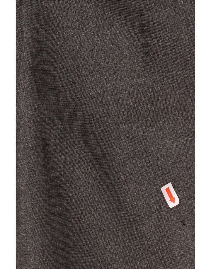 AQUASCUTUM Mens Straight Suit Trousers W34 L29 Grey