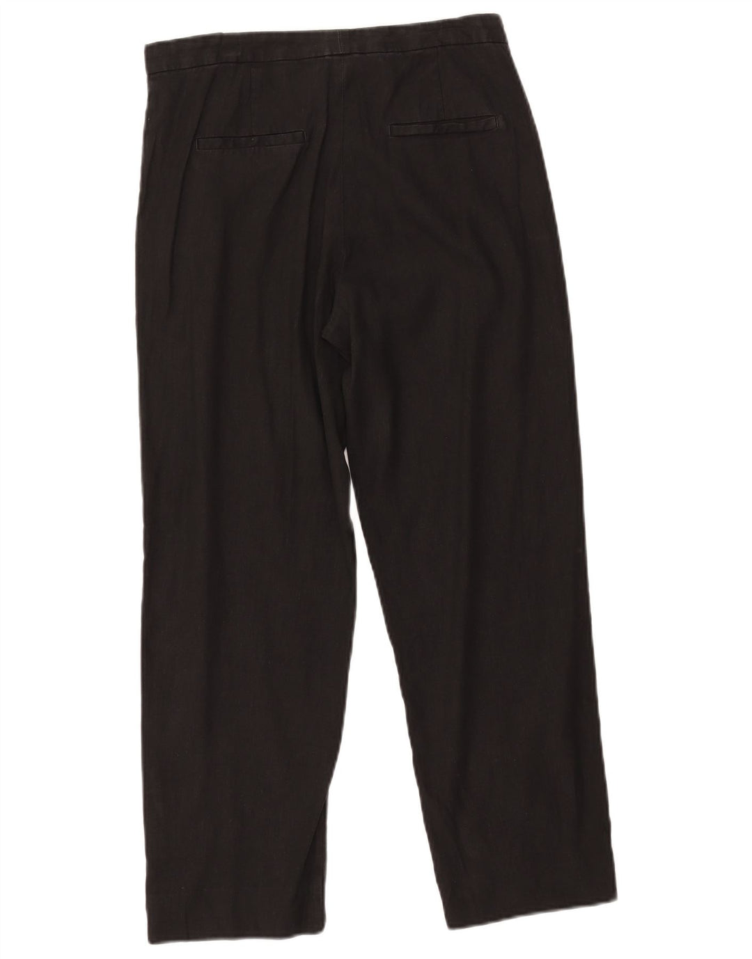 Massimo Dutti Dame Chino Bukser EU 38 Small W28 L25 Sort Linned