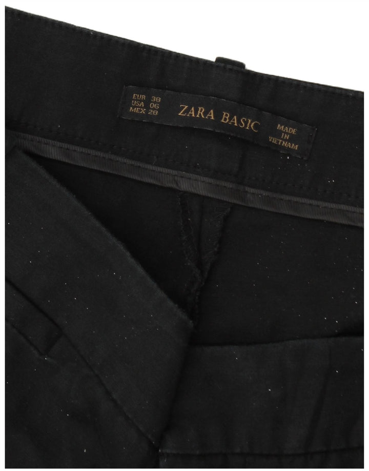 Zara Dame Slim Chino Bukser EU 38 Medium W28 L26 Marineblå