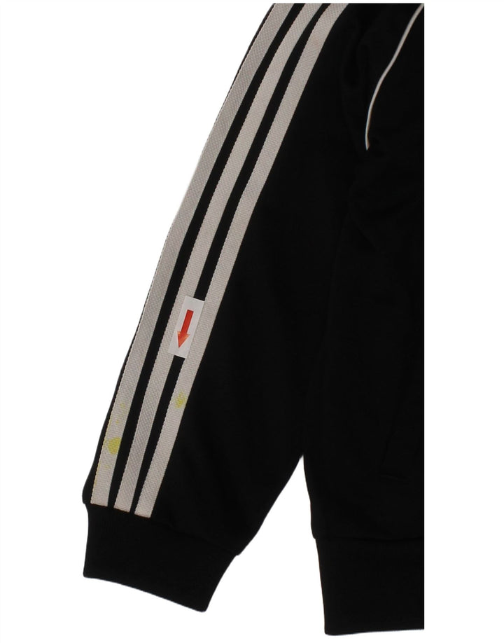 Adidas Drenge Træningsdragt Topjakke 2-3 År Sort Polyester