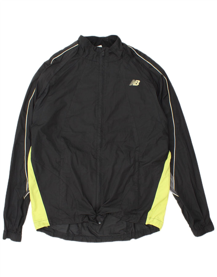 New Balance Træningsdragt til mænd Topjakke Medium Sort Colourblock Polyester
