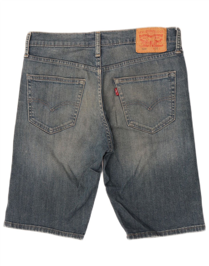 Levi's Herre 508 denimshorts W30 mellemblå bomuld