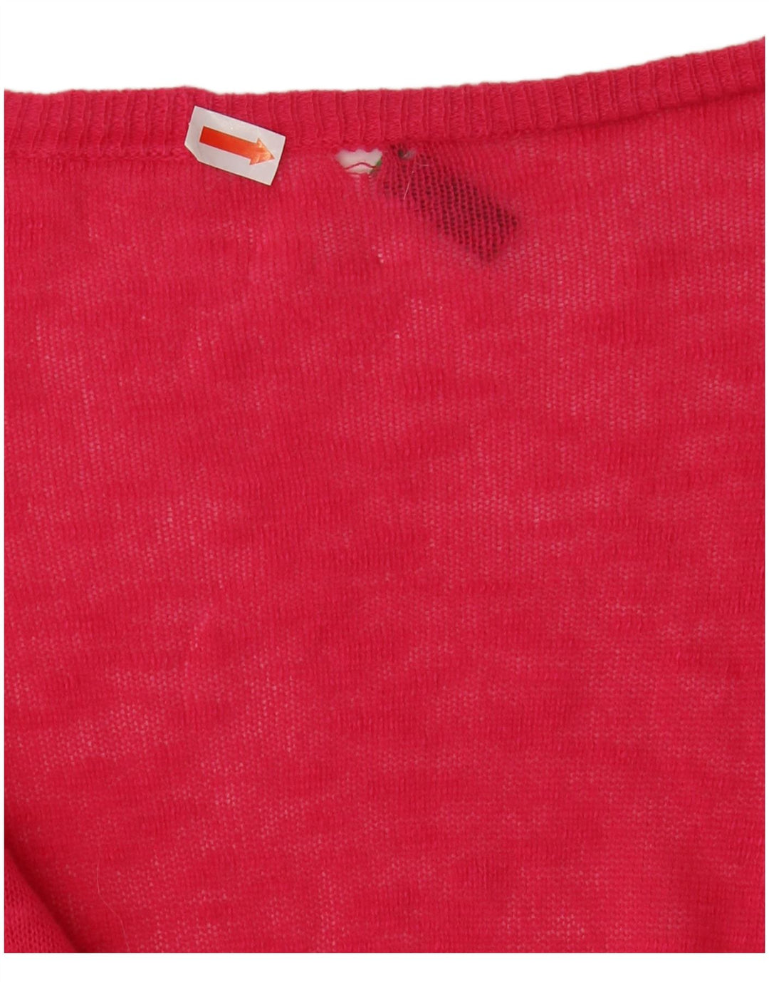 BENETTON Oversized cardigan sweater til kvinder UK 10 Lille Pink