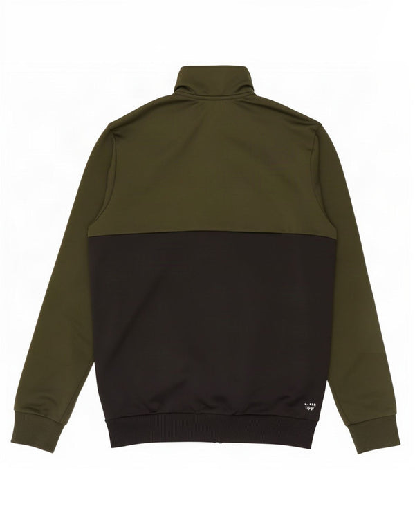 Adidas Boys Climalite træningsdragt topjakke 13-14 år Grøn Colourblock