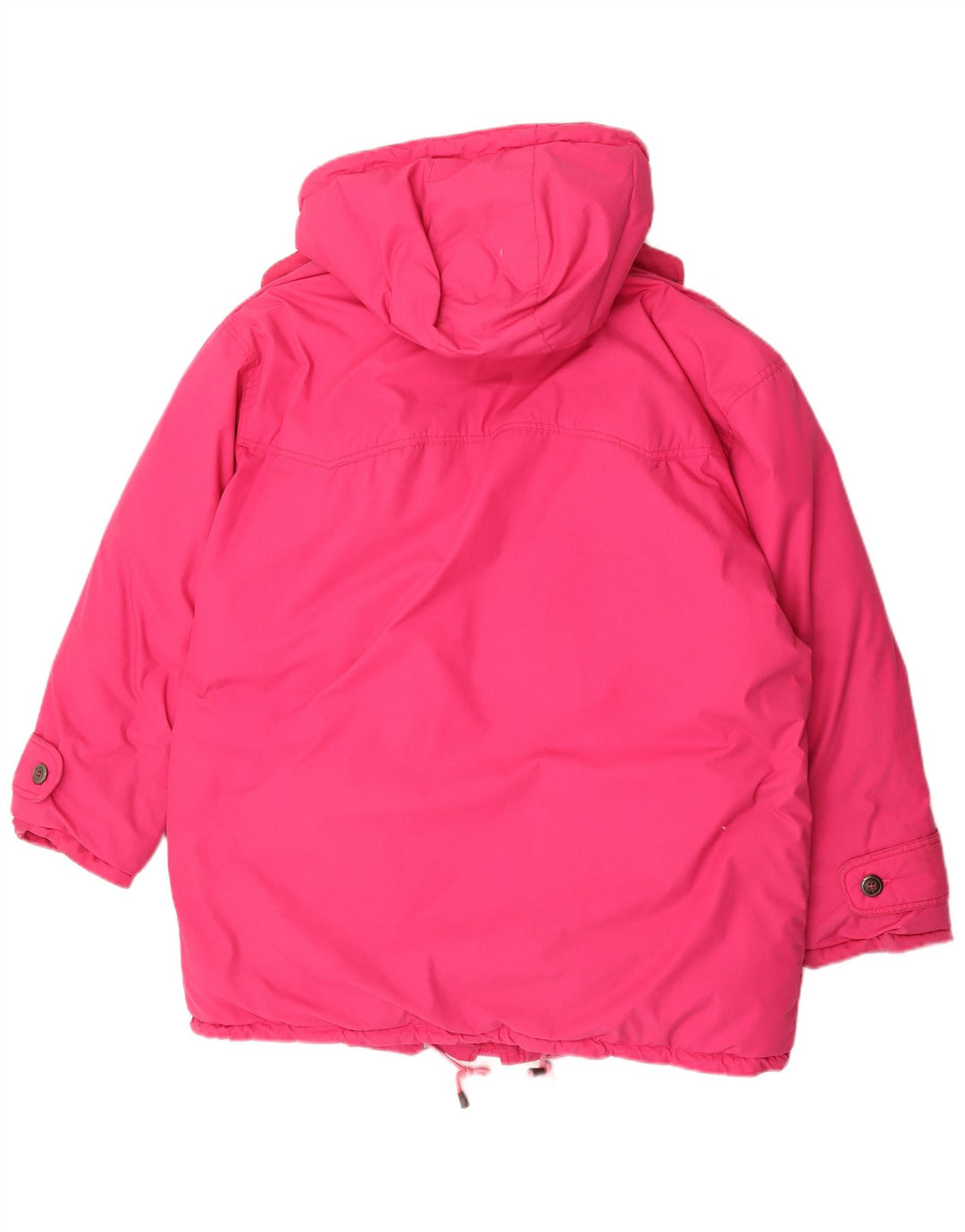 Etirel Dame Hætte Oversized Polstret Jakke EU 42 Large Pink Polyester