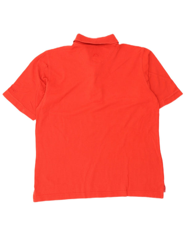 Ellesse Herre Polo Shirt Lille Orange Bomuld