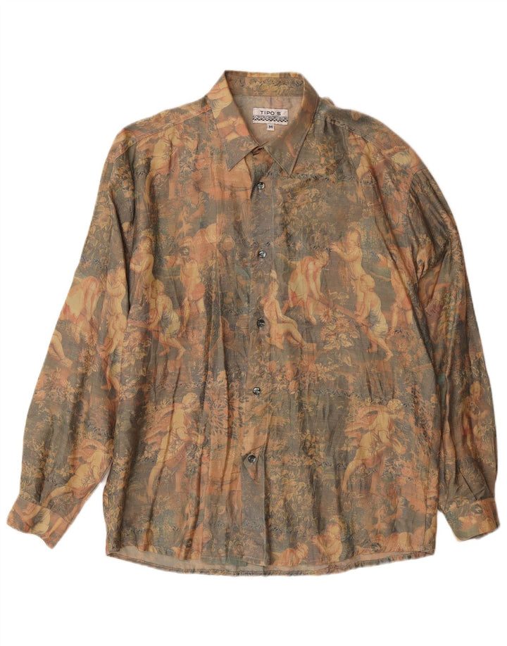 TIPO'S Herreskjorte Medium Multicolored Floral