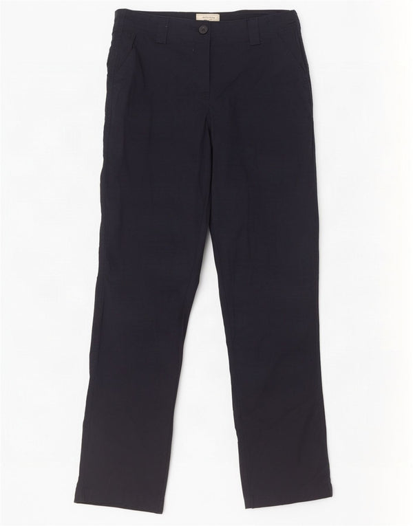 Mountain Warehouse Womens Chino Trousers UK 8 Small W30 L32 Navy Blue