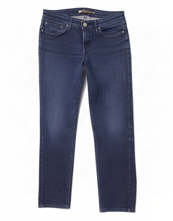 Levi's Womens Slight Curve Classic Rise Slim Jeans US 4 Small W27 L27 Blue