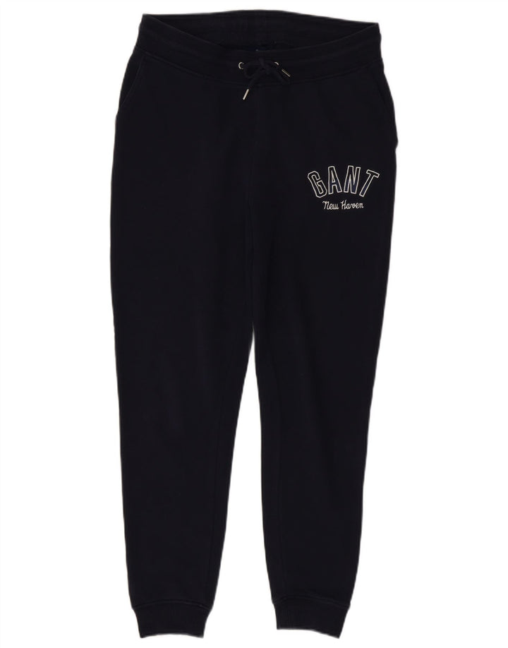 Gant Grafisk træningsdragt Bukser til kvinder Joggers UK 14 Medium Navy Blue