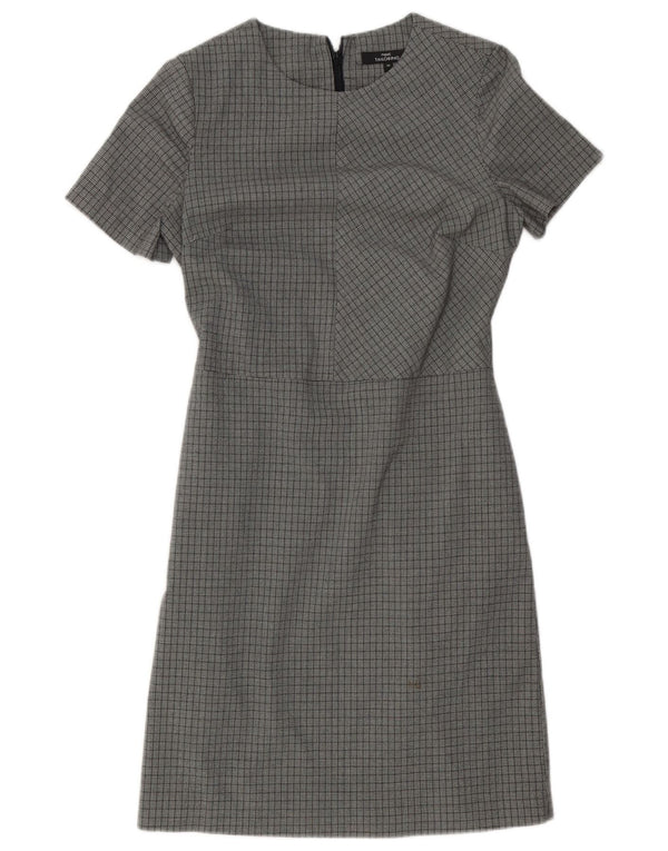 Næste Kvinders Skedekjole UK 6 XS Grå Houndstooth
