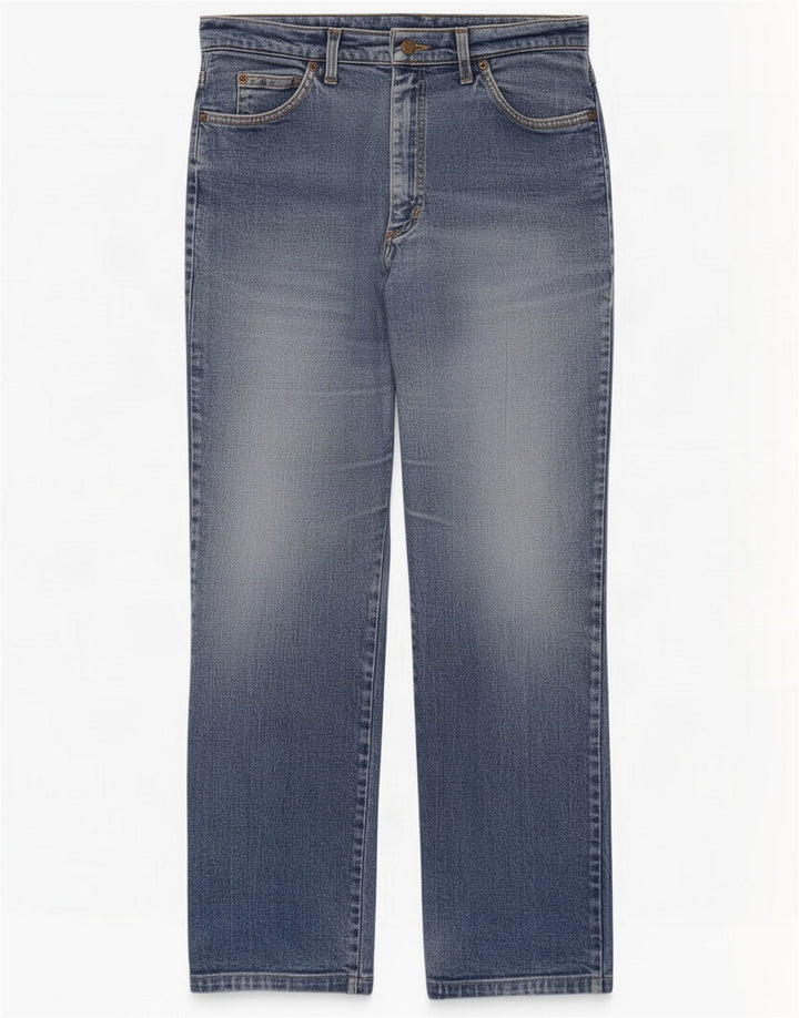 Lee Dame Straight Jeans W34 L32 Blue Cotton