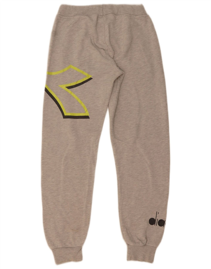Diadora Boys Graphic Tracksuit Bukser 13-14 år Grå