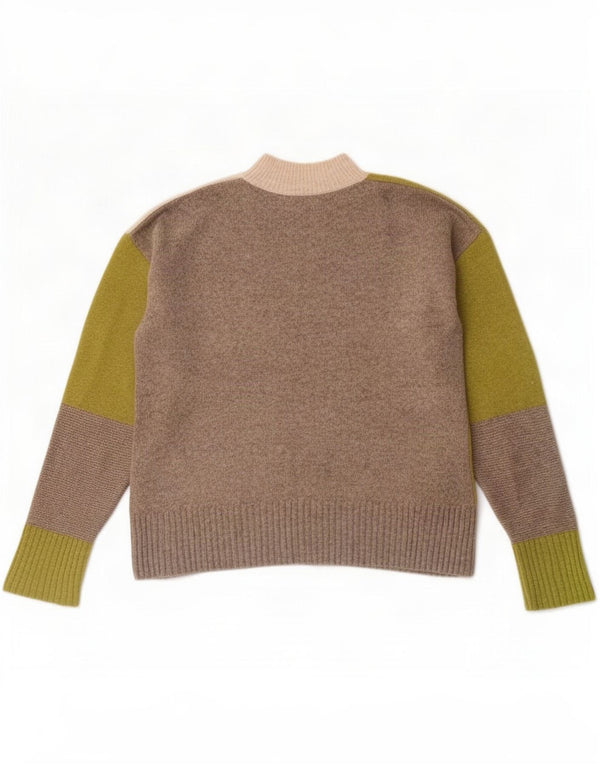 White Stuff Dame Turtle Neck sweater UK 10 Small Multifarvet