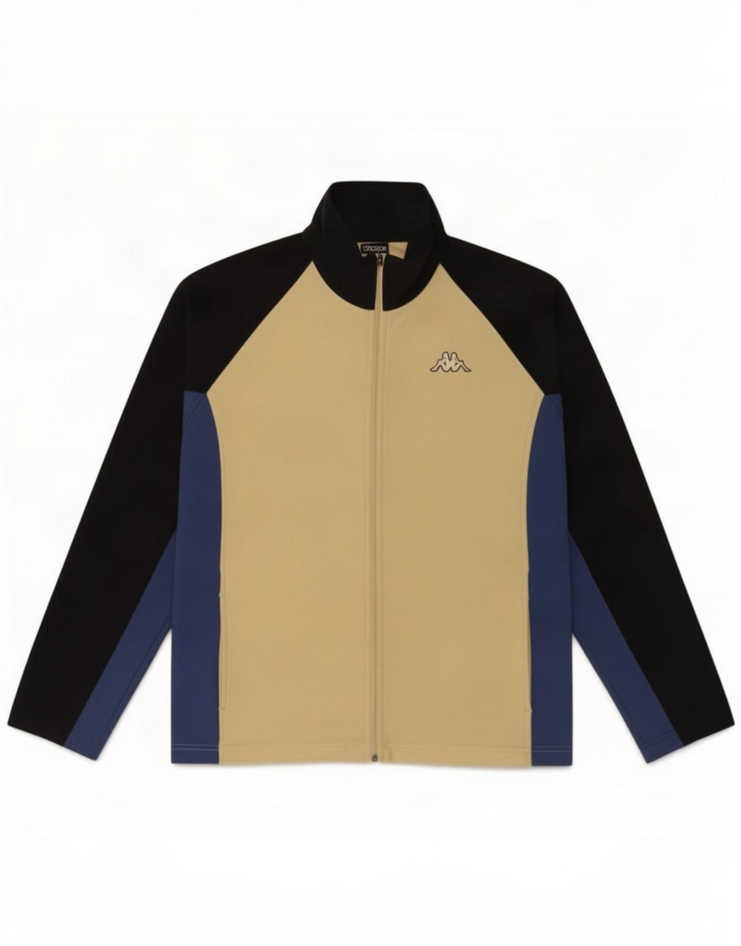 Kappa Træningsdragt til mænd Topjakke 2XL Beige Colourblock Polyester