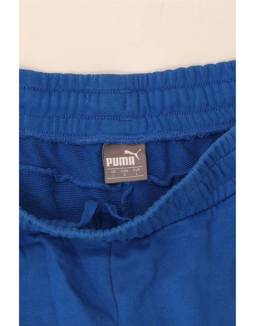 PUMA Mens Sport Shorts Large  Blue Cotton Vintage Puma and Second-Hand Puma from Messina Hembry 