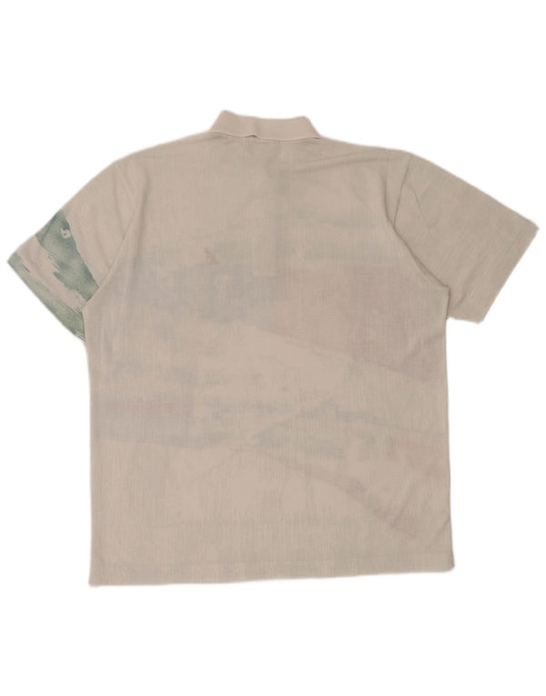 AUSTRALIAN L'ALPINA Poloshirt til mænd IT 40 Medium Off White