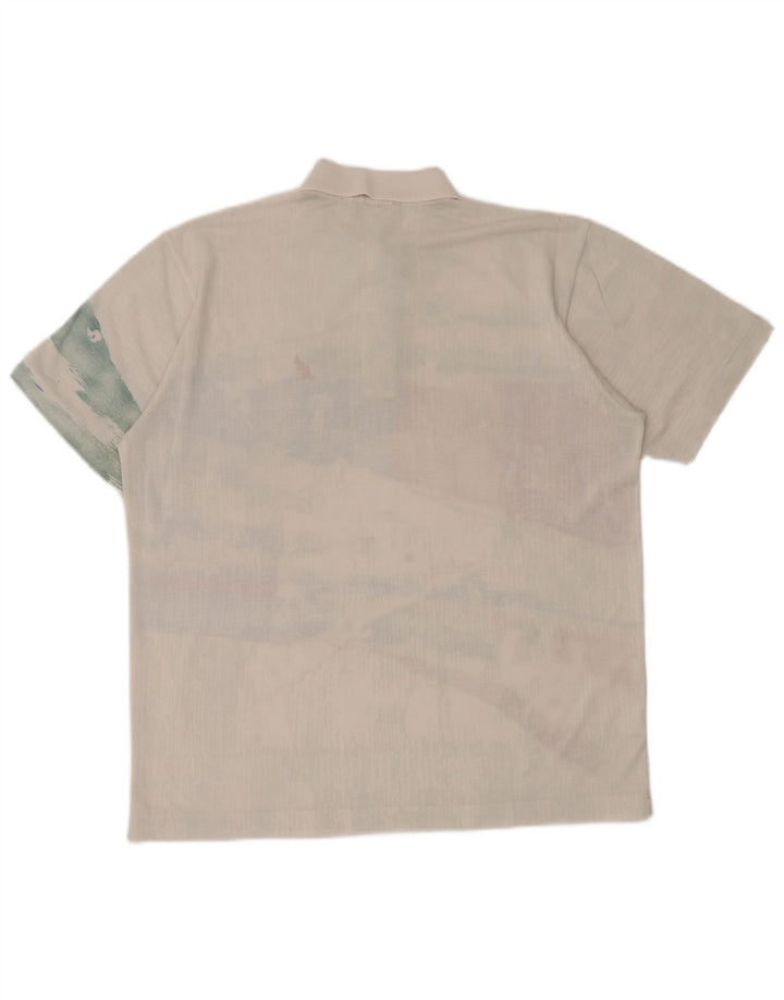 AUSTRALIAN L'ALPINA Poloshirt til mænd IT 40 Medium Off White