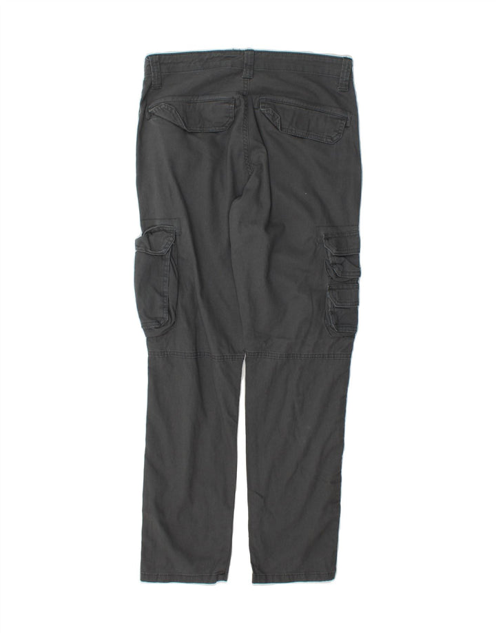WRANGLER Womens Tapered Cargo Trousers W30 L29 Grey Vintage Wrangler and Second-Hand Wrangler from Messina Hembry 