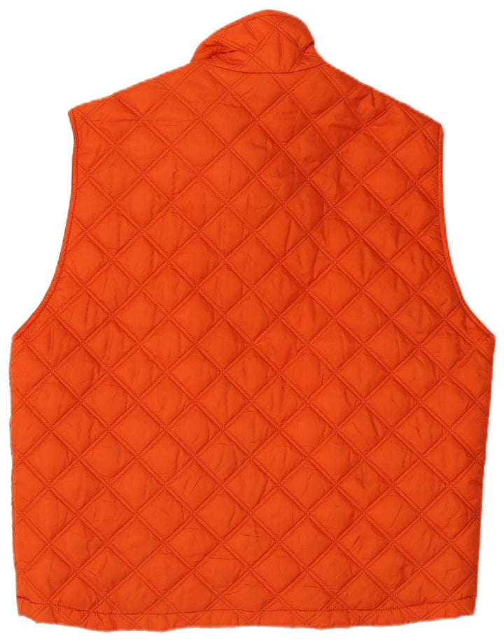 Invicta Herre Quiltet Gilet UK 42 XL Orange Polyamid