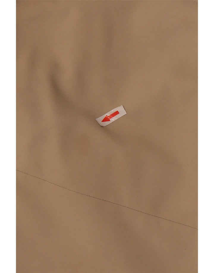 Marks & Spencer Trench Coat til kvinder UK 14 Large Beige Polyester