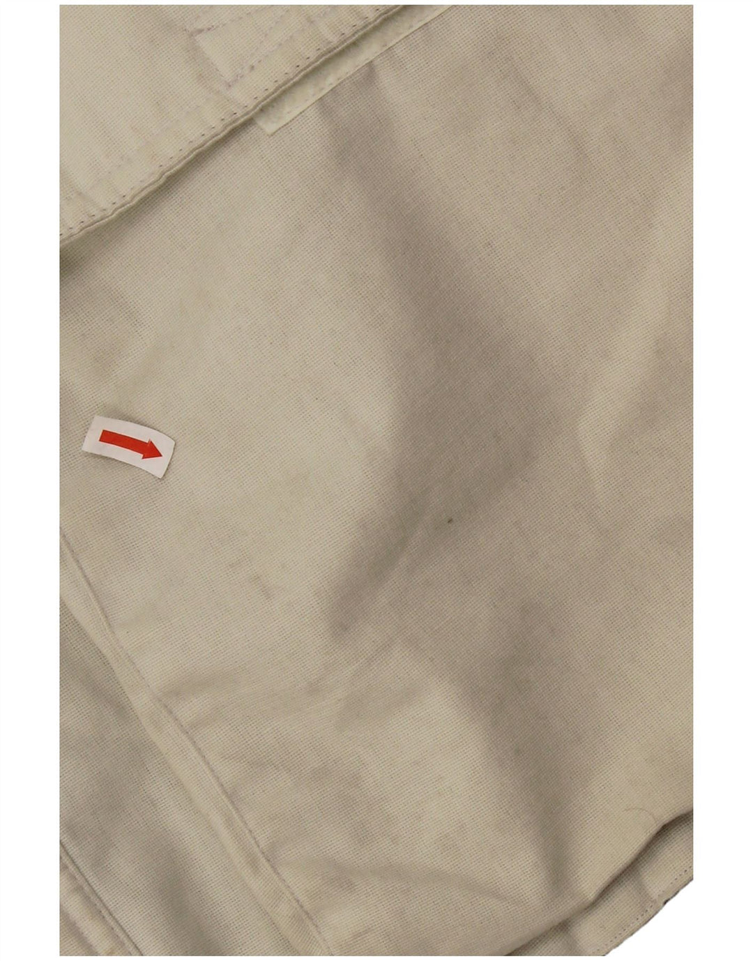 Stratos Herre Hooded Windbreaker Jacket UK 42 XL Hvid Bomuld