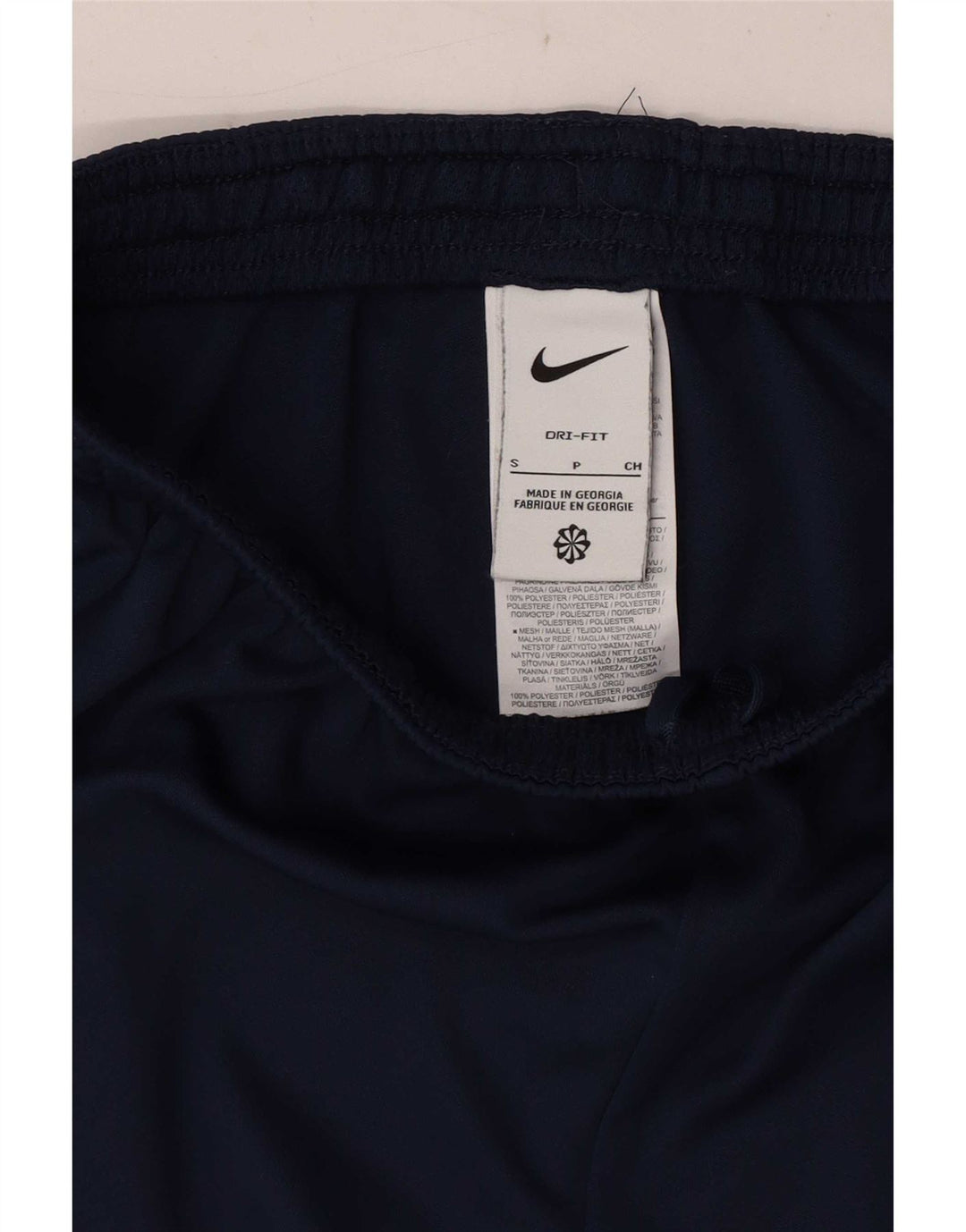 Nike Herre Dri Fit træningsdragt Bukser Små marineblå Colourblock Polyester